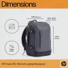 HP Travel 25 Litros 15.6 Iron cinzento Mochila para portátil, mochila, 39,6 cm (15,6 polegadas), 860 g