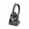 HP Poly Savi 7320 UC 8L553AA auscultadores DECT com microfone, estéreo, supra-auriculares, sem fios, certificados para Microsoft Teams, pretos
