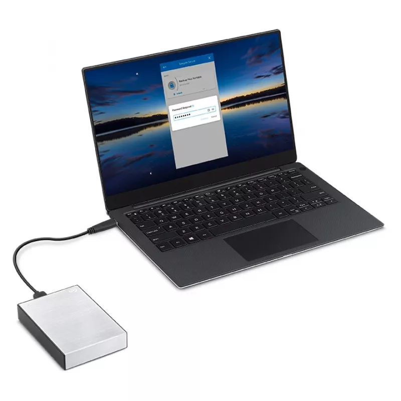 Seagate One Touch disco rígido externo portátil (HDD), 5 TB, USB 3.0, prateado