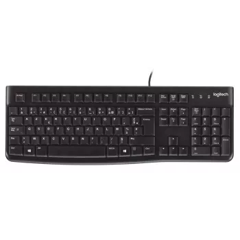 LOGITECH Teclado K120 - Para empresas Azerty belga