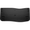 Teclado HP 685 Comfort Dual-Mode 8T6L9UT#ABB, sem fios 2,4 GHz, multidispositivo, 23 teclas programáveis, tamanho completo, QWERTY inglês internacional, preto