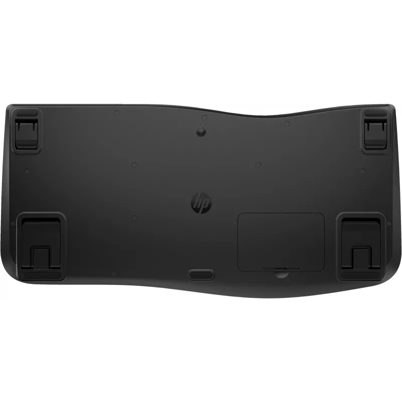 Teclado HP 685 Comfort Dual-Mode 8T6L9UT#ABB, sem fios 2,4 GHz, multidispositivo, 23 teclas programáveis, tamanho completo, QWERTY inglês internacional, preto