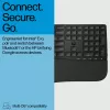 Teclado HP 685 Comfort Dual-Mode 8T6L9UT#ABB, sem fios 2,4 GHz, multidispositivo, 23 teclas programáveis, tamanho completo, QWERTY inglês internacional, preto