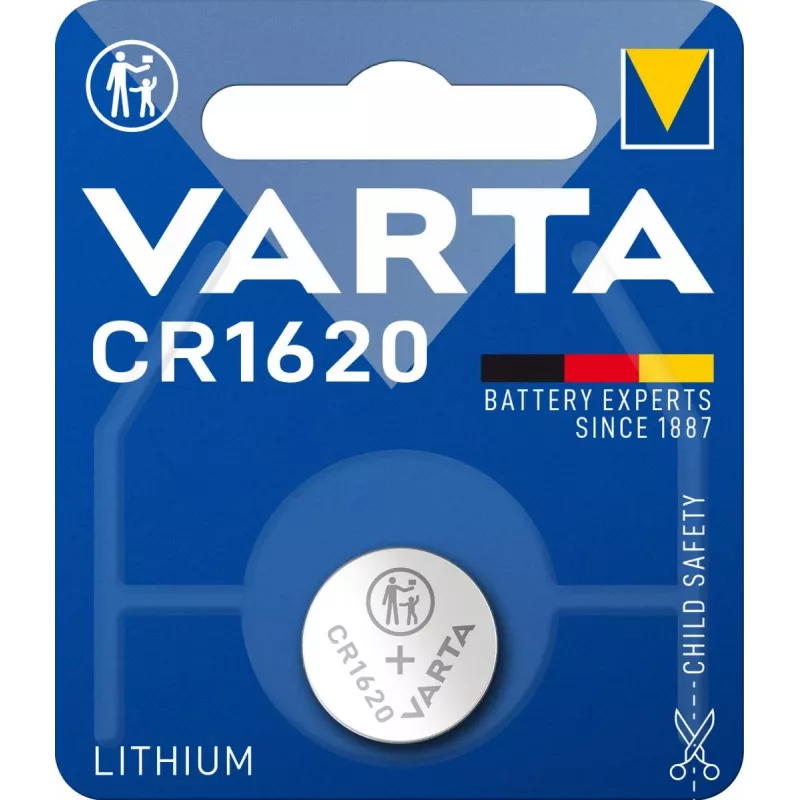 VARTA Pilha de lítio botão CR1620 3V