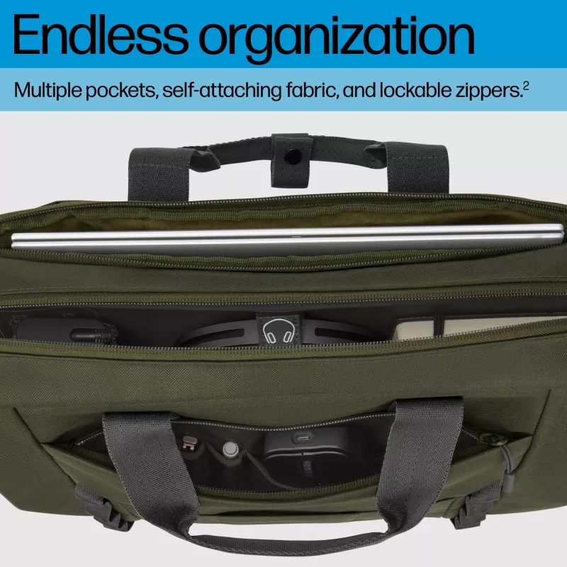 Mala para portátil HP 15.6 polegadas Modular 39,6 cm 1,14 kg monocromática