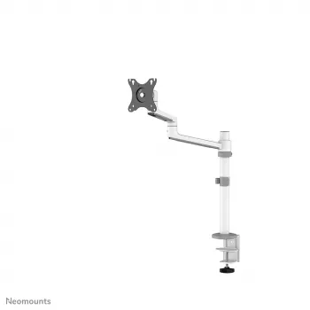 Braço para monitor Neomounts DS60-425WH1 17-27 polegadas - poupa espaço, fixação por aperto/passagem, 8 kg, 43,2 cm (17 polegadas), 68,6 cm (27 polegadas), 100 x 100 mm, Branco
