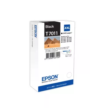 Cartucho Epson Ink C13T70114010 T7011 XXL Preto
