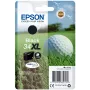 Epson Golfball embalagem individual Preto 34XL tinta DURABrite Ultra, autonomia elevada (XL), Preto, tinta pigmentada, 16,3 ml, 1 unid., 1100 páginas