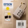 Cartucho Epson Padlock embalagem individual Amarelo 35XL tinta DURABrite Ultra