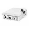 Caixa FTTH exterior DIGITUS para 6x adaptadores SC/DX, IP65