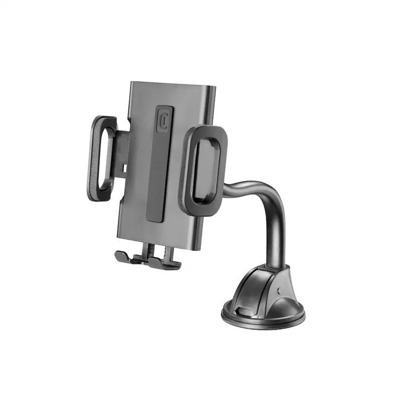 Cellularline Hug Flexi - Suporte universal para smartphone de automóvel com fixação por ventosa