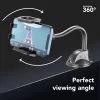 Cellularline Hug Flexi - Suporte universal para smartphone de automóvel com fixação por ventosa