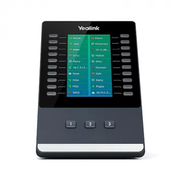 Módulo de extensão IP Yealink EXP50 Preto, Cinzento 23 teclas