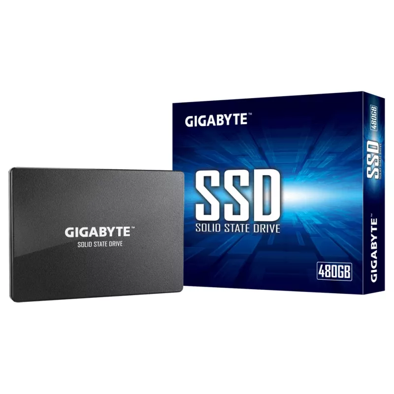 Unidade de estado sólido Gigabyte 480GB 2.5 polegadas SATA GP-GSTFS31480GNTD