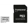 TRANSCEND cartão Micro SDXC 300S 256 GB UHS-I U3 com adaptador