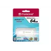 TRANSCEND Jetflash 730 - 64 GB pen drive - USB 3.0 - branco