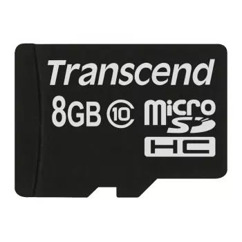 Cartão de memória Transcend 8 GB MicroSDHC Class 10 TS8GUSDC10