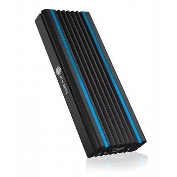 ICY BOX IB-1824ML-C31 caixa para SSD preta M.2
