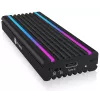 ICY BOX IB-1824ML-C31 caixa para SSD preta M.2