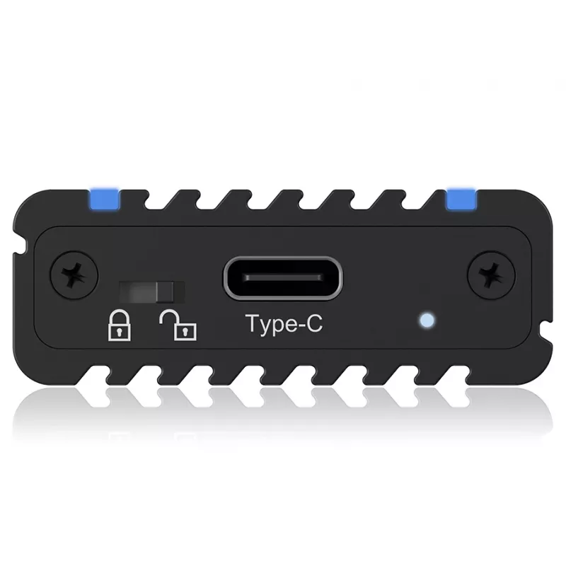 ICY BOX IB-1824ML-C31 caixa para SSD preta M.2