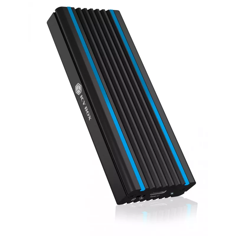 ICY BOX IB-1824ML-C31 caixa para SSD preta M.2