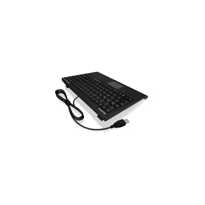 KeySonic ACK-540U+ (DE) teclado escritório USB QWERTZ alemão preto