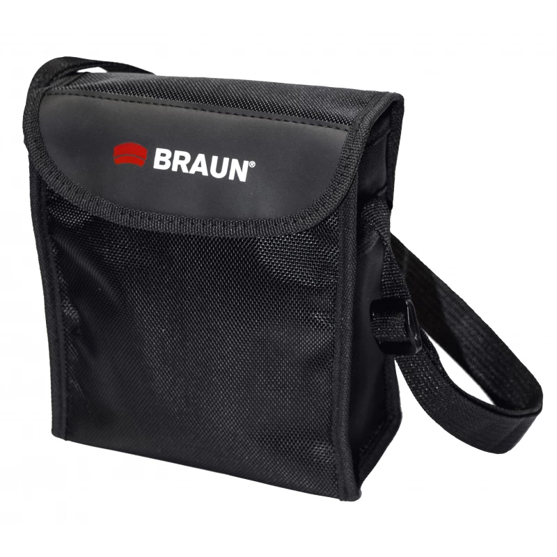 Braun Compagno 8 x 34 WP binóculos BAK-4 telhado preto