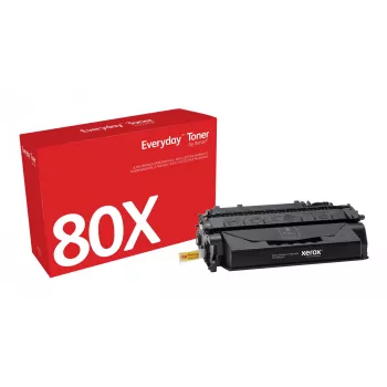 Toner preto Everyday™ da Xerox compatível com HP 80X (CF280X), alta capacidade