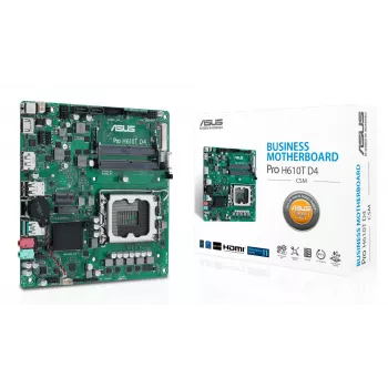 ASUS Pro H610T D4-CSM Intel H610 LGA 1700 Thin Mini ITX