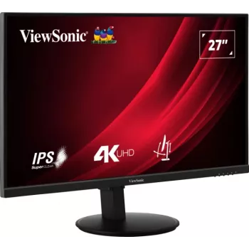 Monitor Viewsonic VG Series VG2708-4K 68,6 cm (27 polegadas) 3840 x 2160 píxeis 4K Ultra HD LED preto