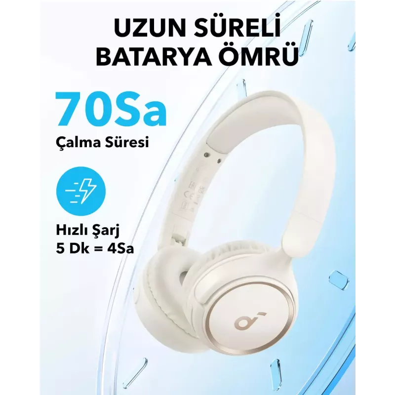 Headset Anker H30I branco