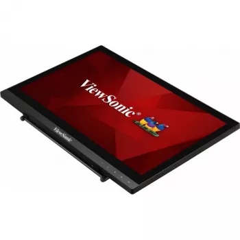 Monitor Viewsonic TD1630-3 39,6 cm (15,6 polegadas) 1366 x 768 píxeis HD LCD ecrã tátil multiusos preto