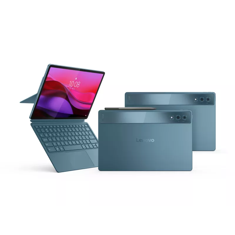 Lenovo Yoga Tab Plus Snapdragon 256 GB 32,3 cm (12,7 polegadas) 16 GB Wi-Fi 7 (802.11be) Android 14 Teal