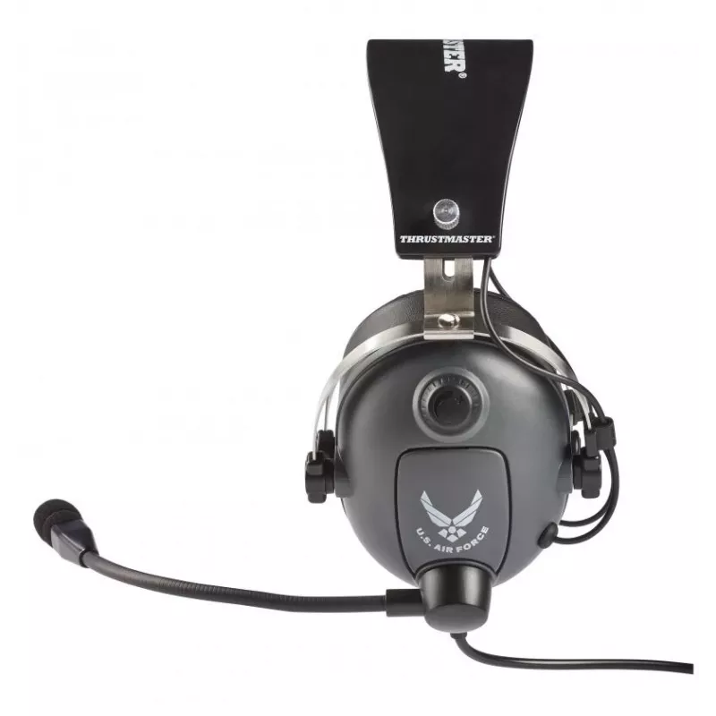 Headset gaming com fios Thrustmaster T.Flight U.S. Air Force Edition, preto
