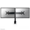 Braço de monitor Neomounts FPMA-D700D 19-30 polegadas, fixação por aperto, 8 kg, 48,3 cm (19 polegadas), 76,2 cm (30 polegadas), 100 x 100 mm, preto
