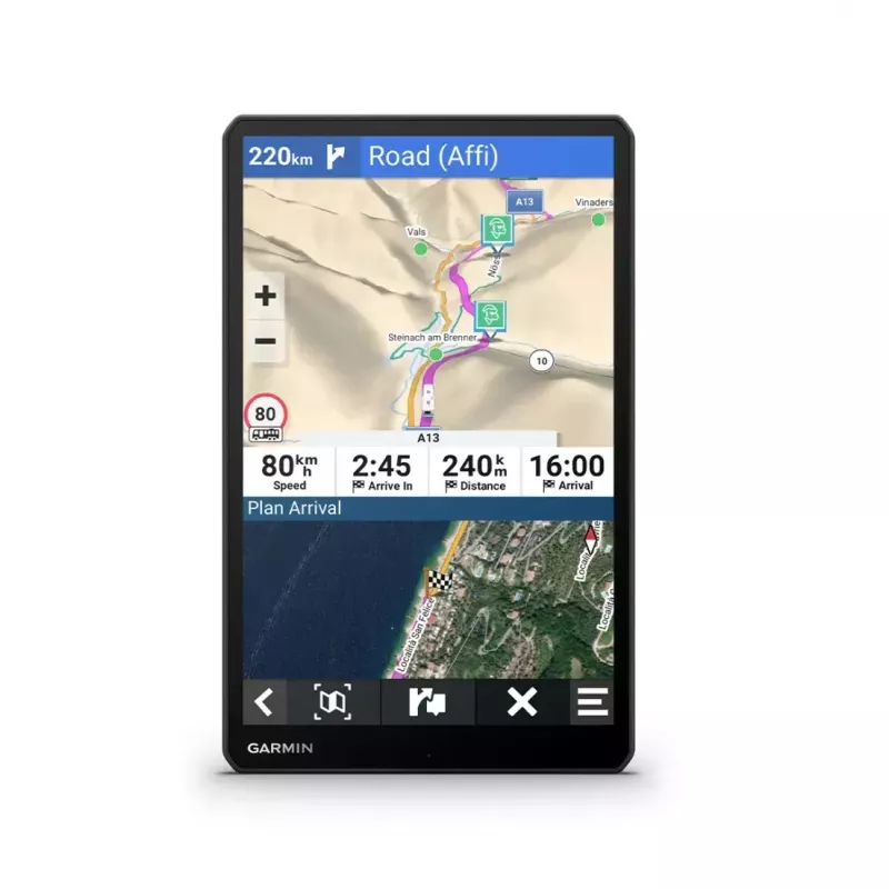 Navegador Garmin Camper 1095 Preto