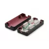 Caixa de junção DIGITUS CAT 7, 600 MHz Fios LSA para AWG 22-26, blindada design compacto, 26x35x80 mm