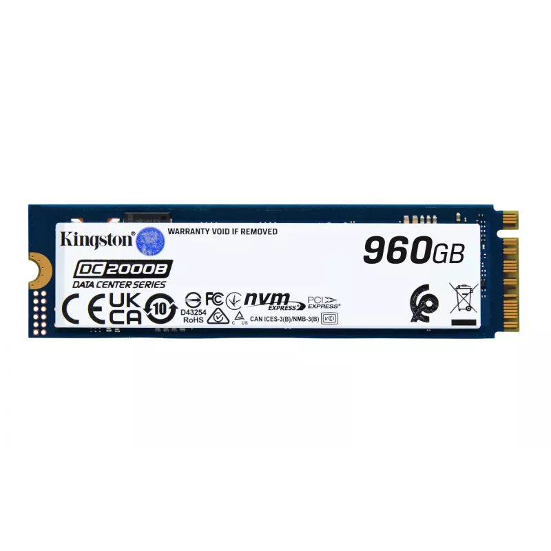 Kingston Technology 960G DC2000B PCIe 4.0 M.2 2280 SSD Enterprise