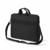 DICOTA Eco schlank Case Plus Base – Mala para portátil 13-15,6 polegadas - Preto / 300d RPET Poliéster