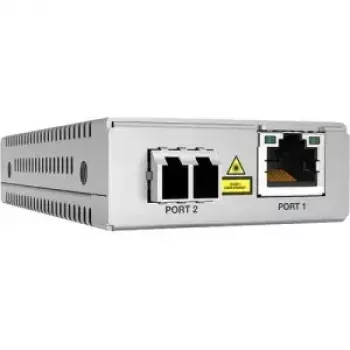 Conversor de rede Allied Telesis AT-MMC2000/LC-960 1000 Mbit/s 1310 nm Multimodo Cinzento