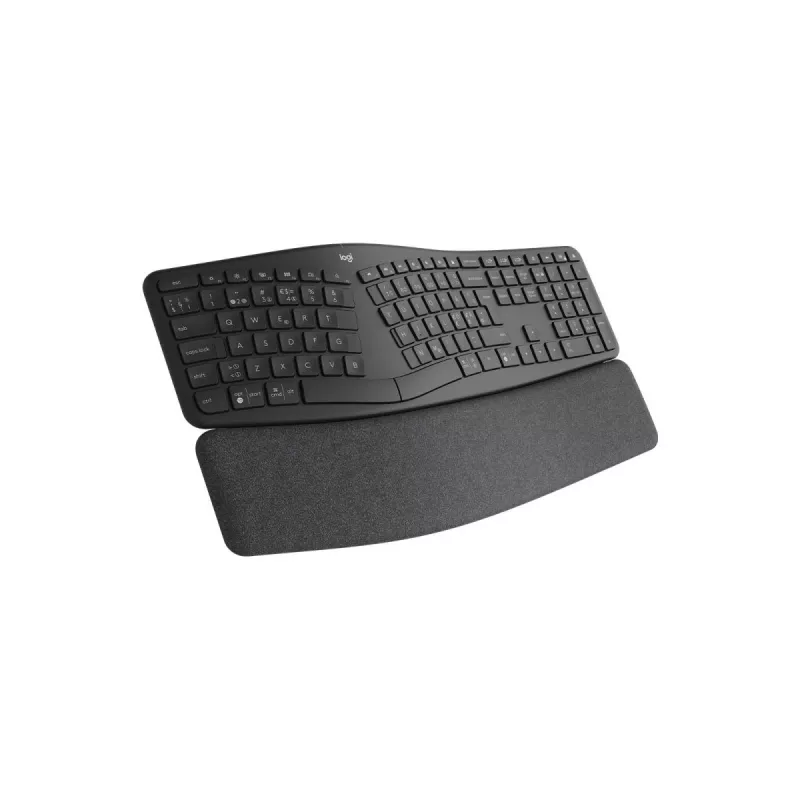 LOGITECH Ergo K860 – teclado sem fios dividido, grafite, AZERTY, francês