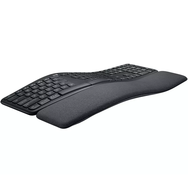 LOGITECH Ergo K860 – teclado sem fios dividido, grafite, AZERTY, francês