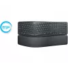 LOGITECH Ergo K860 – teclado sem fios dividido, grafite, AZERTY, francês