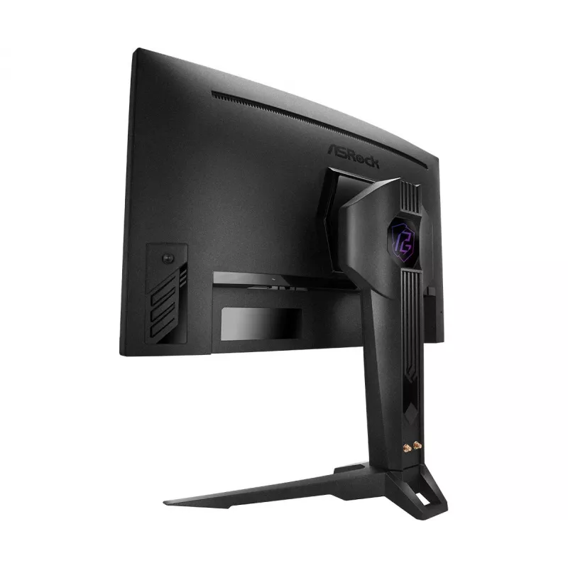 Monitor gaming ASROCK - Pg27qrt2a - 27in - 2560 X 1440 QHD - curvo 180Hz - preto
