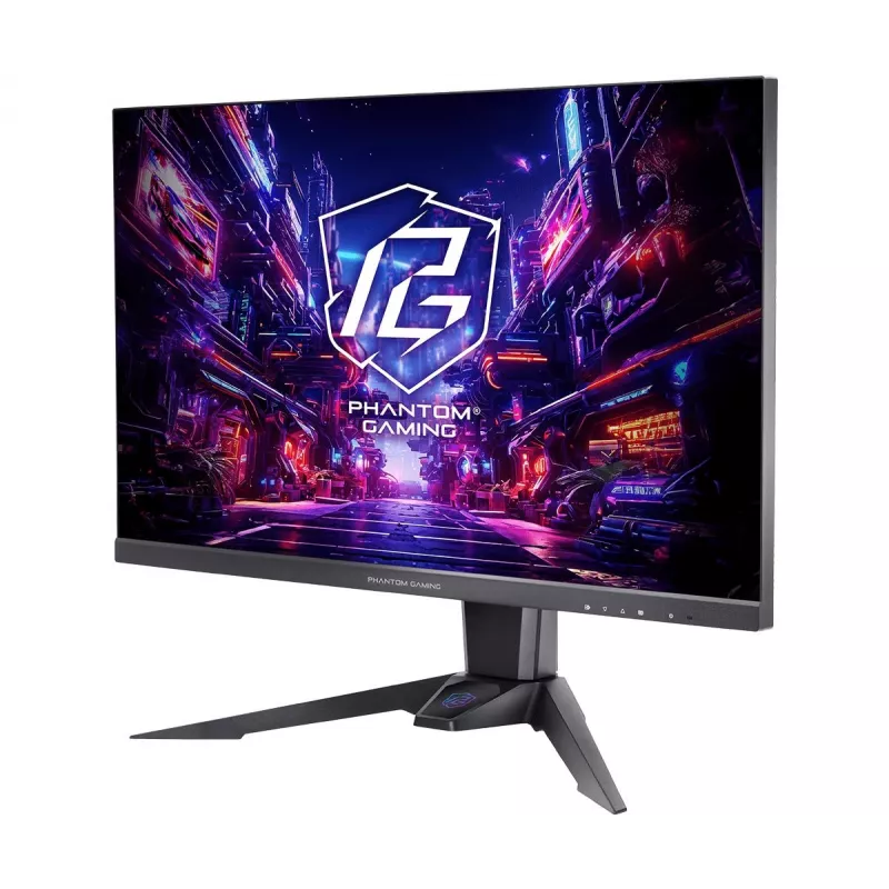 Monitor gaming ASROCK - Pg27qft2a - 27in - 2560 X 1440 QHD - plano - 180Hz - preto