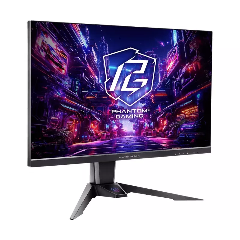 Monitor gaming ASROCK - Pg27qft2a - 27in - 2560 X 1440 QHD - plano - 180Hz - preto