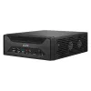 Shuttle XPC slim Barebone XH610 - S1700, Intel H610, 1xDP, 1xHDMI, 1x VGA, 2x COM (RS232), 2x LAN (2,5G e 1G), 1x slim 5,25 polegadas, 2x 3,5 polegadas, 2x M.2, funcionamento contínuo 24/7
