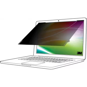 Filtro de privacidade 3M Bright Screen para portátil 13,3 polegadas, 16:9, BP133W9B