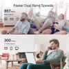 Repetidor de rede TP-Link RE335 867 Mbit/s branco