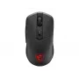 Rato gaming MSI VERSA 300 ELITE WIRELESS para destro RF Wireless + Bluetooth + USB Type-C ótico 26000 DPI